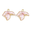Alloy Enamel & Crystal Rhinestone Pendants RB-CBA415D-34G-1