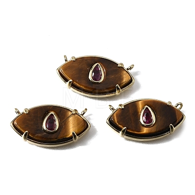Natural & Synthetic Mixed Gemstone Pendants KK-C255-22G-1