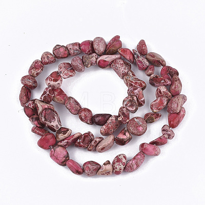 Natural Imperial Jasper Beads Strands G-S355-06D-1