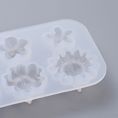 DIY Flower Silicone Molds X-DIY-D048-12C-1