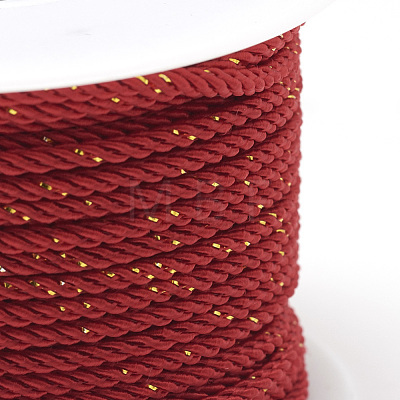 Metallic Stain Beads String Cords NWIR-R043-700-1
