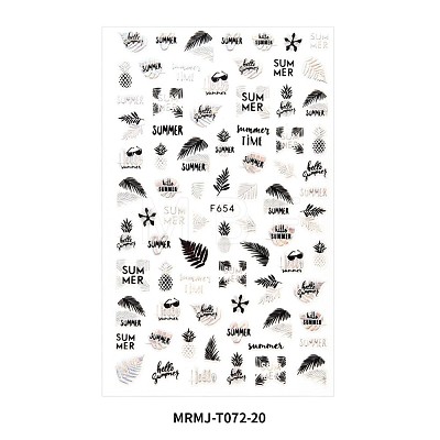 Shining Watermark Slider Art Stickers MRMJ-T072-20-1