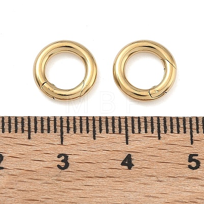 304 Stainless Steel Spring Gate Rings STAS-L022-579G-1