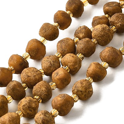 Raw Rough Natural Amber Beads Strands G-U023-D01-1