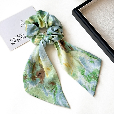 Oil Painting Cloth Hair Accessories PW-WG70012-01-1