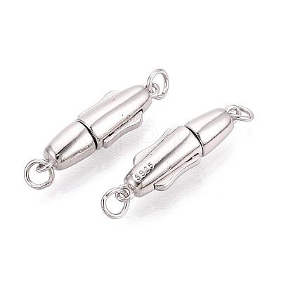 925 Sterling Silver Bayonet Clasps STER-T008-76P-1