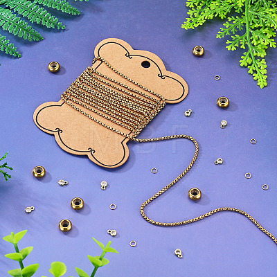 DIY Chain Bracelets Making Kits DIY-TA0016-02-1