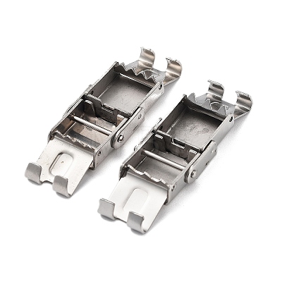 201 Stainless Steel Watch Band Clasps STAS-C006-1-1