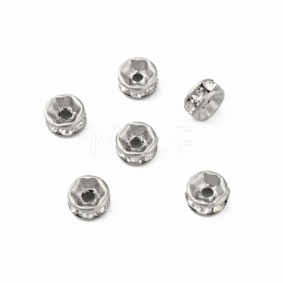 Disc 316 Surgical Stainless Steel Spacer Beads STAS-N032-06P-1