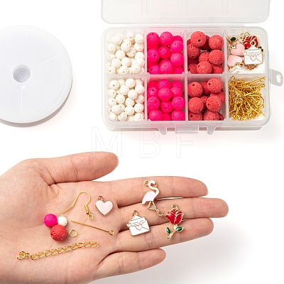 DIY Jewelry Set Making Kits for Valentine's Day DIY-LS0001-83-1
