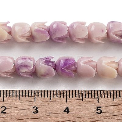 Synthetic Shell Beads Strands X1-CORA-B001-05A-01-1