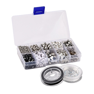DIY Letter Beads Bracelet Making Kit DIY-FS0002-52-1