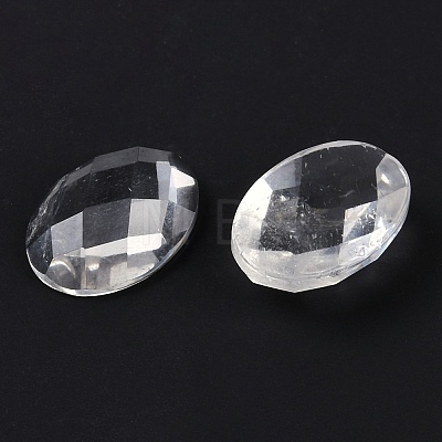 Natural Quartz Crystal Cabochons G-G760-A19-1