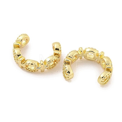 Female Symbol Rack Plating Brass Cuff Earrings for Women Men EJEW-Q803-01G-1