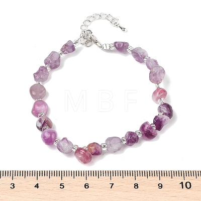 Natural Quartz Chips Bracelets for Women BJEW-H623-01S-02-1