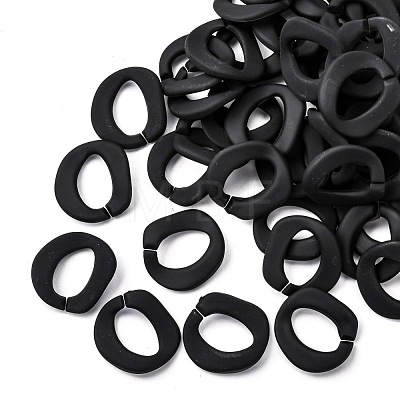 Rubberized Style Acrylic Linking Rings OACR-N011-007C-1