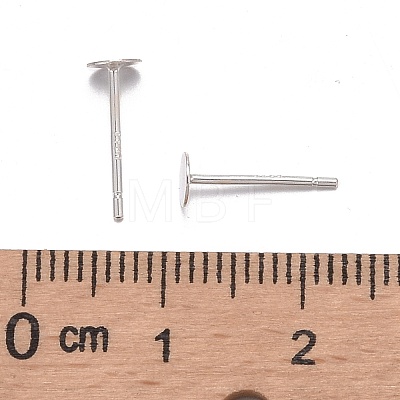 925 Sterling Silver Stud Earring Findings X-STER-T002-200S-1
