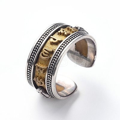 925 Thai Sterling Silver Rings RJEW-G099-05-1