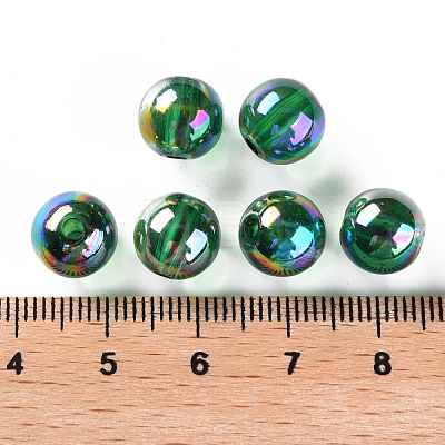 Transparent Acrylic Beads MACR-S370-B10mm-735-1