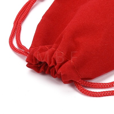 Velvet Cloth Drawstring Bags X-TP-C001-70X90mm-M-1