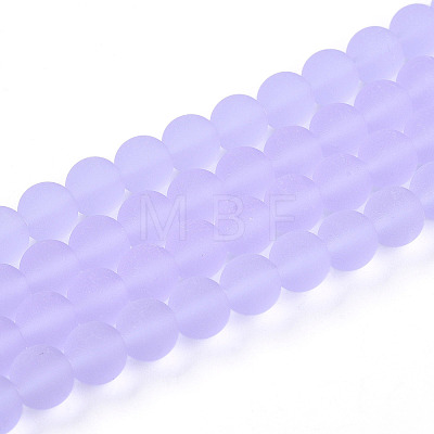 Transparent Glass Beads Strands LS-GLAA-T032-T8mm-MD01-1