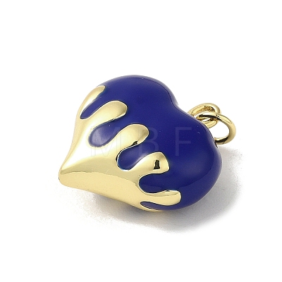 Rack Plating Brass Enamel Pendants KK-S366-05G-05-1