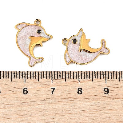 304 Stainless Steel Pendants STAS-D215-01G-02-1
