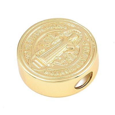 Religion Brass Beads KK-E802-23G-B-1