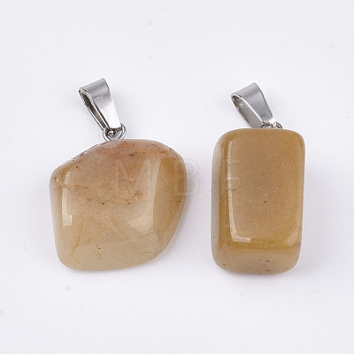 Natural Topaz Jade Pendants G-Q996-22-1