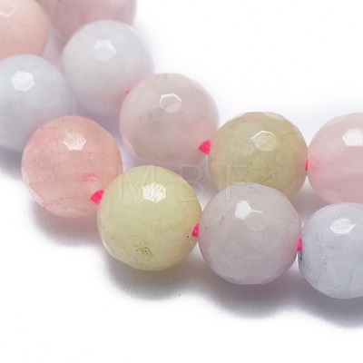 Natural Morganite Beads Strands G-G792-31A-1