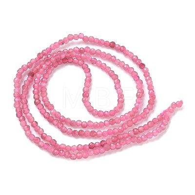 Natural Pink Tourmaline Beads Strands G-P457-A01-14H-1
