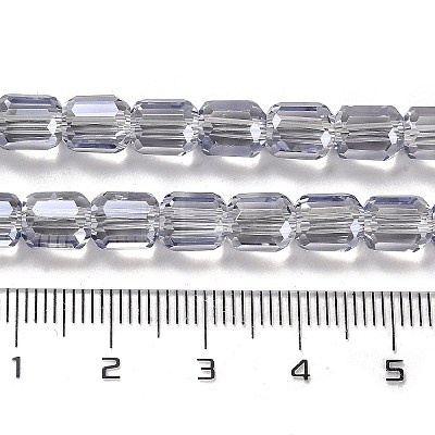 Electroplate Glass Beads Strands EGLA-D030-19M-1