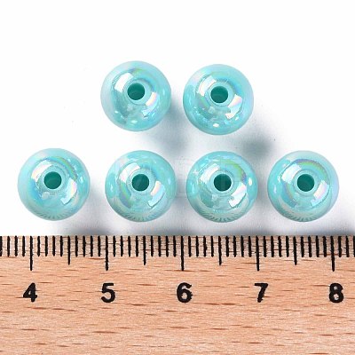 Opaque Acrylic Beads MACR-S370-D10mm-SS2107-1