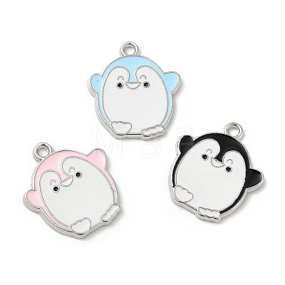 Alloy Enamel Pendants ENAM-B050-03P-1