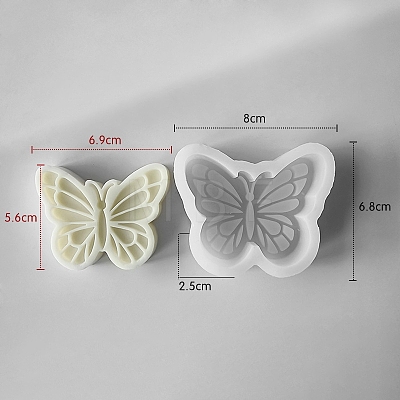 3D Butterfly DIY Silicone Candle Molds PW-WG12257-01-1