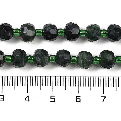 Natural Black Jade Beads Strands G-H057-A01-01-1