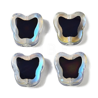 Two Tone Glass Beads GLAA-Z007-05A-1