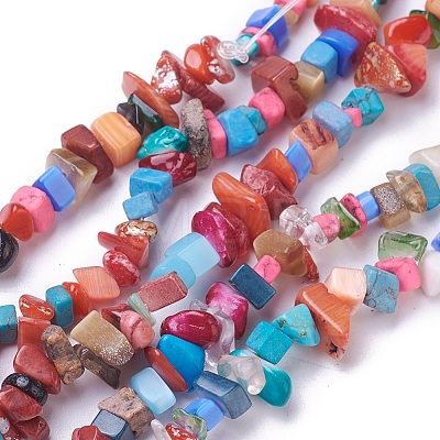 Freshwater Shell Beads Strands BSHE-L039-04-1