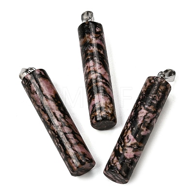 Natural Rhodonite Big Pendants G-F820-11R-1