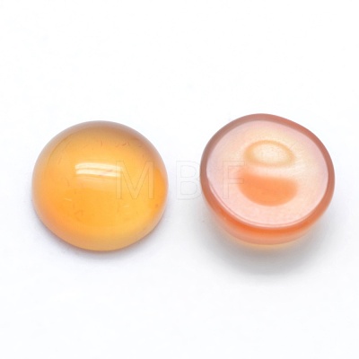 Natural Carnelian Cabochons G-E492-H-03-1