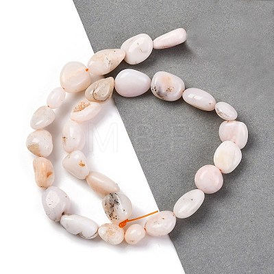 Natural Pink Opal Beads Strands G-C171-F01-01-1