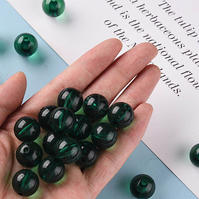 Transparent Acrylic Beads MACR-S370-A16mm-735-1