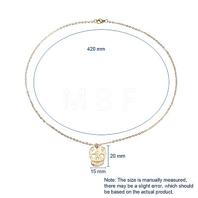 Brass Pendant Necklaces NJEW-JN02679-02-1