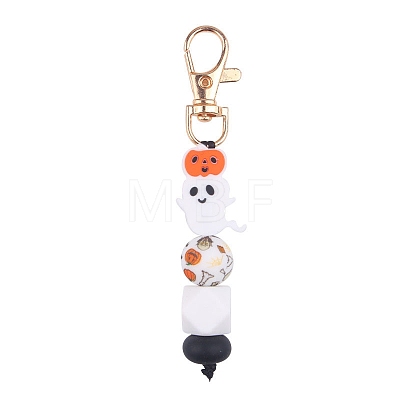 Halloween Theme Silicone Cartoon Pendant Decorations PW-WG93AF1-08-1