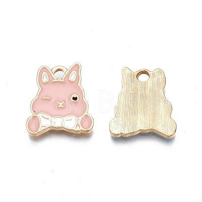 Alloy Enamel Pendants PALLOY-N170-032B-NR-1