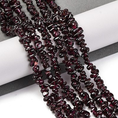 Natural Garnet Beads Strands F065-01A-1