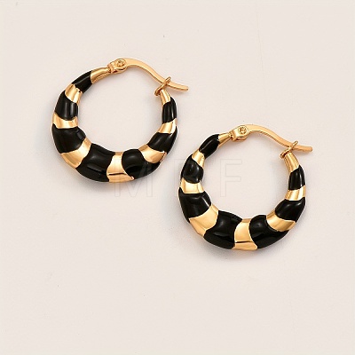 Stylish Enamel Earrings Set CV3783-2-1