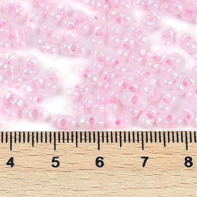 Opaque Colours Luster Glass Seed Beads X1-SEED-K010-04G-1