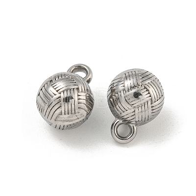 Non-Tarnish 304 Stainless Steel Charms STAS-N103-110P-1