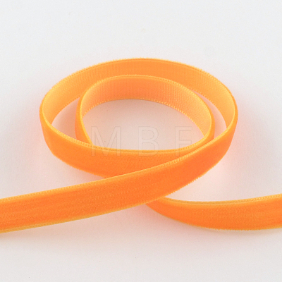 3/8 inch Single Face Velvet Ribbon OCOR-R019-9.5mm-035-1